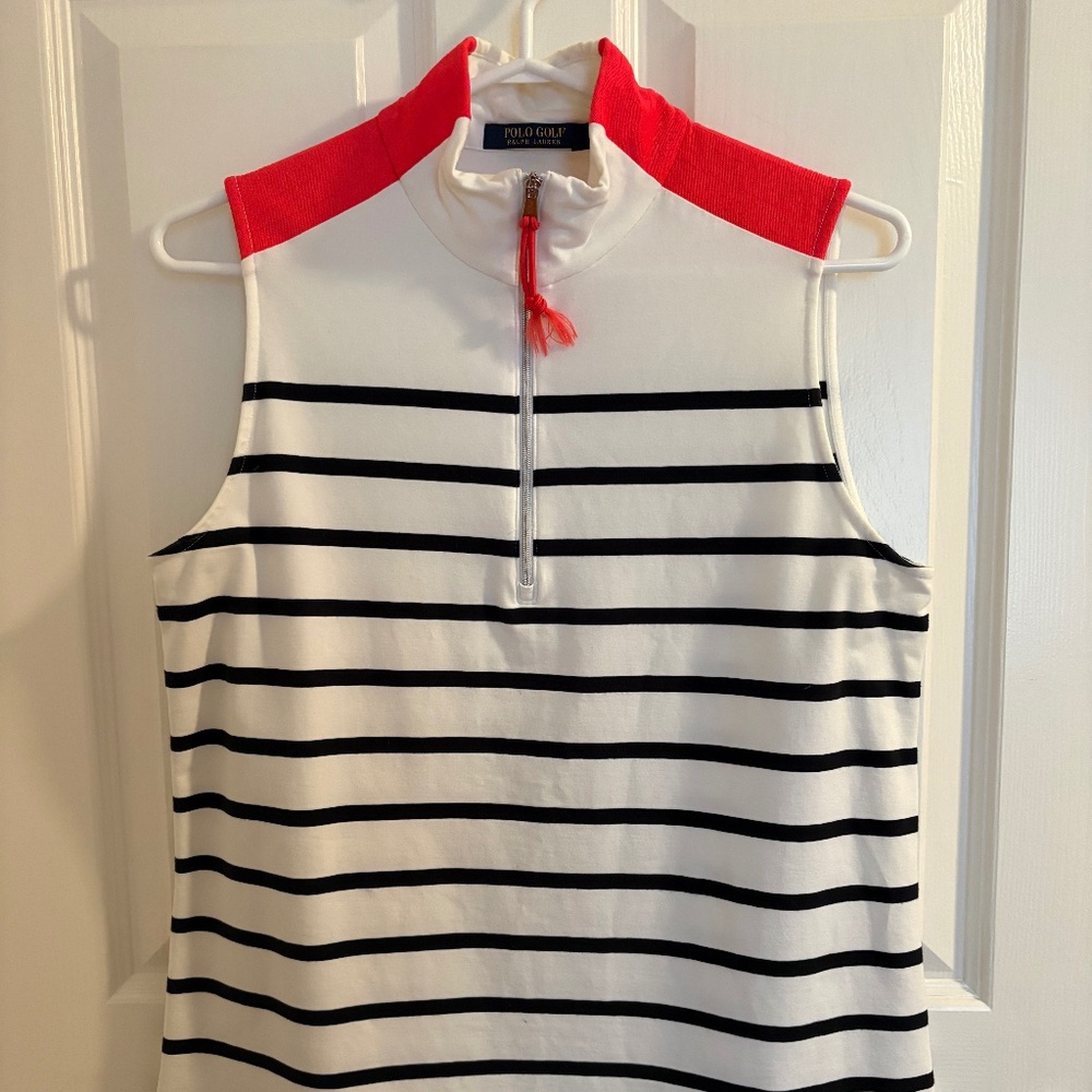 GOLF SHIRT- RALPH LAUREN💙🤍🧡